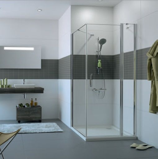 Распашная душевая дверь Huppe Classics 2 C23103.069.321