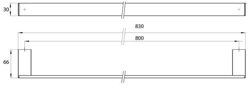 Полотенцедержатель Emco Liaison 1860 001 81