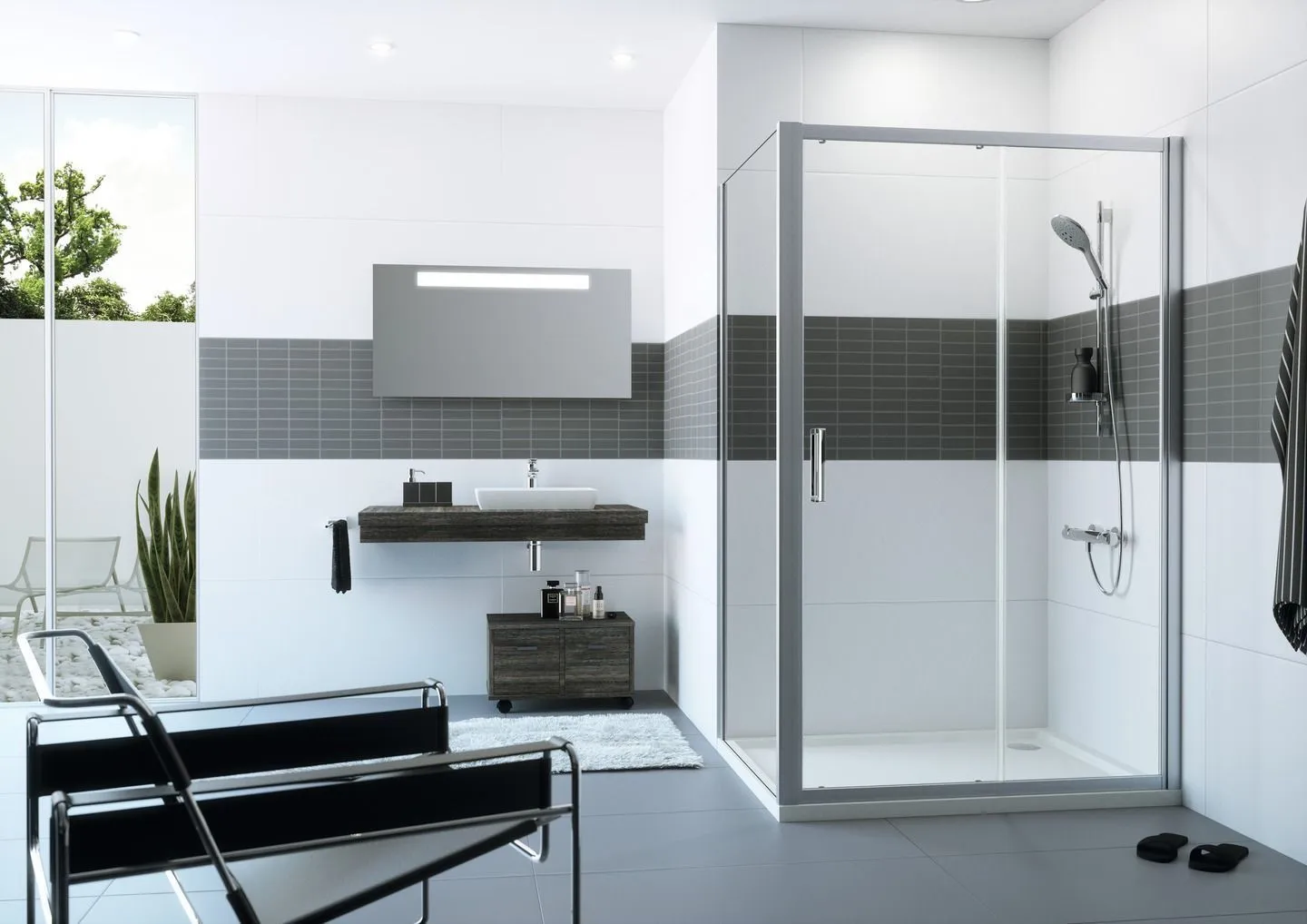 Бокова стінка Huppe Classics 2 C20505.069.321