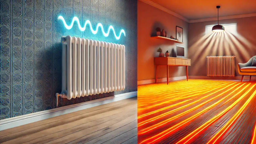 Чи може тепла підлога замінити батареї?