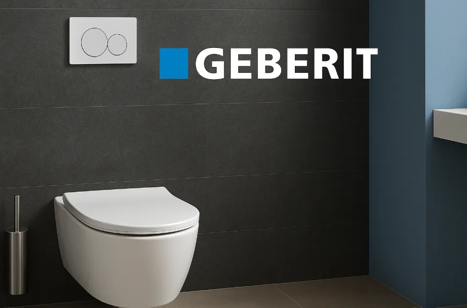 Подвійний змив унітазів Geberit: економія води та інновації