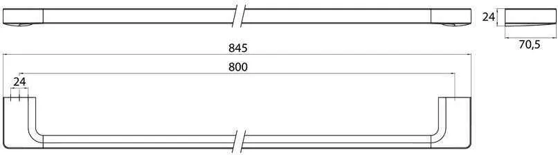 Рушникотримач Emco Trend 0260 001 81