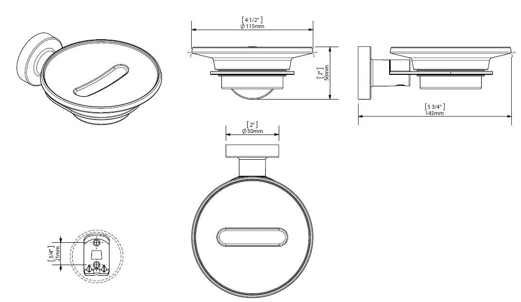 Мыльница Creabath Architecture 192625