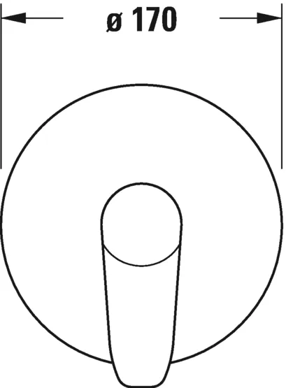 Змішувач для душа B.1 Duravit B14210010010 (Виставковий зразок)