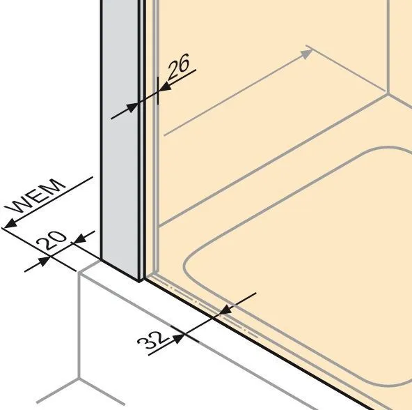 Душевая кабина  Huppe Enjoy Elegance 672310.091.316