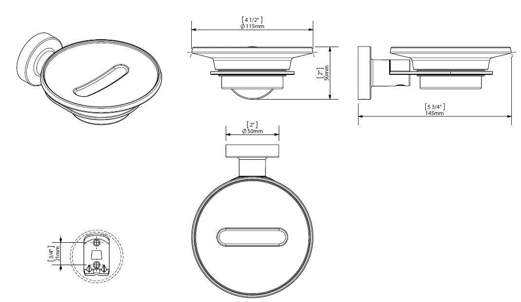 Мыльница Creabath Architecture 192649