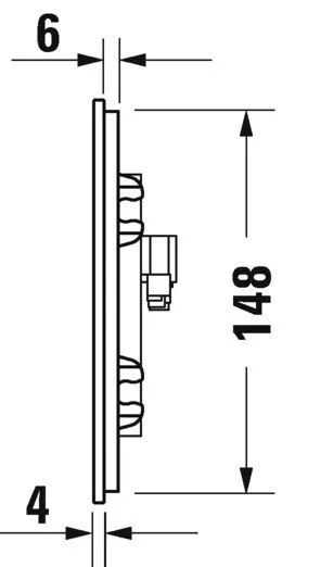 Клавиши смыва воды A2 Duravit