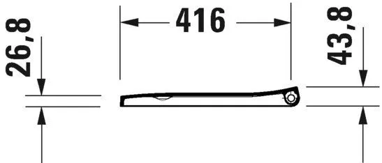 Крышка для унитаза Duravit 0021290000