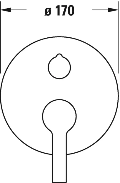 Змішувач на ванну B.2 Duravit B25210012010