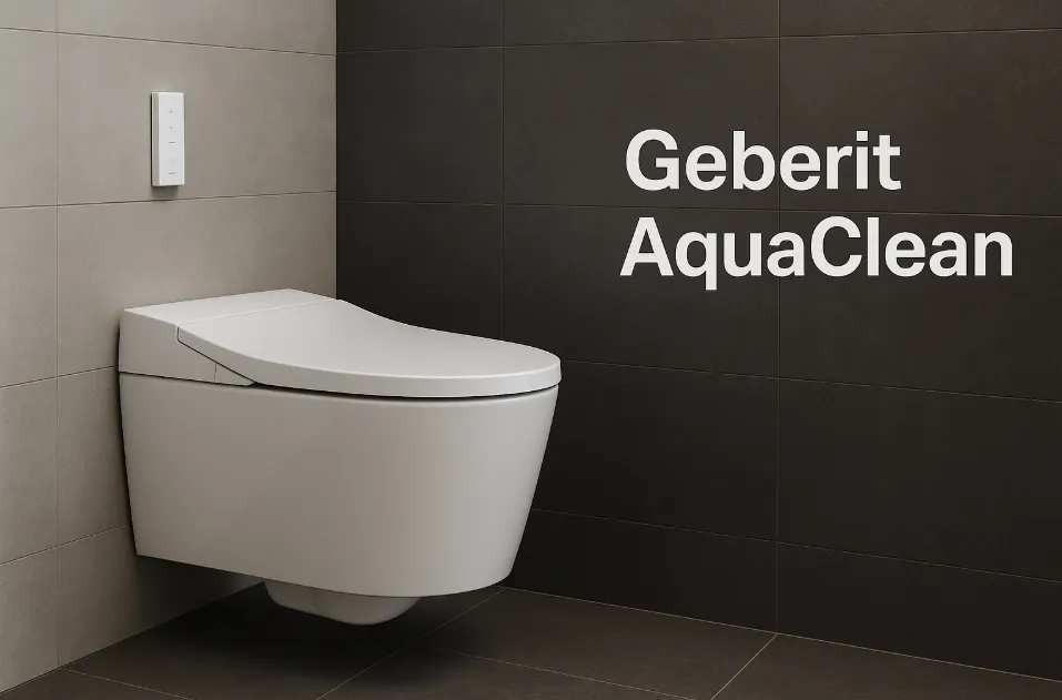 Geberit AquaClean: огляд розумного унітазу-біде
