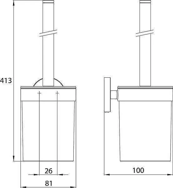 Йоржик для унітазу Emco Round 4315 001 00