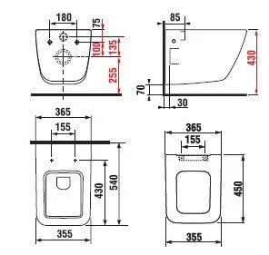 Унитаз подвесной Jika Pure H8204230000001