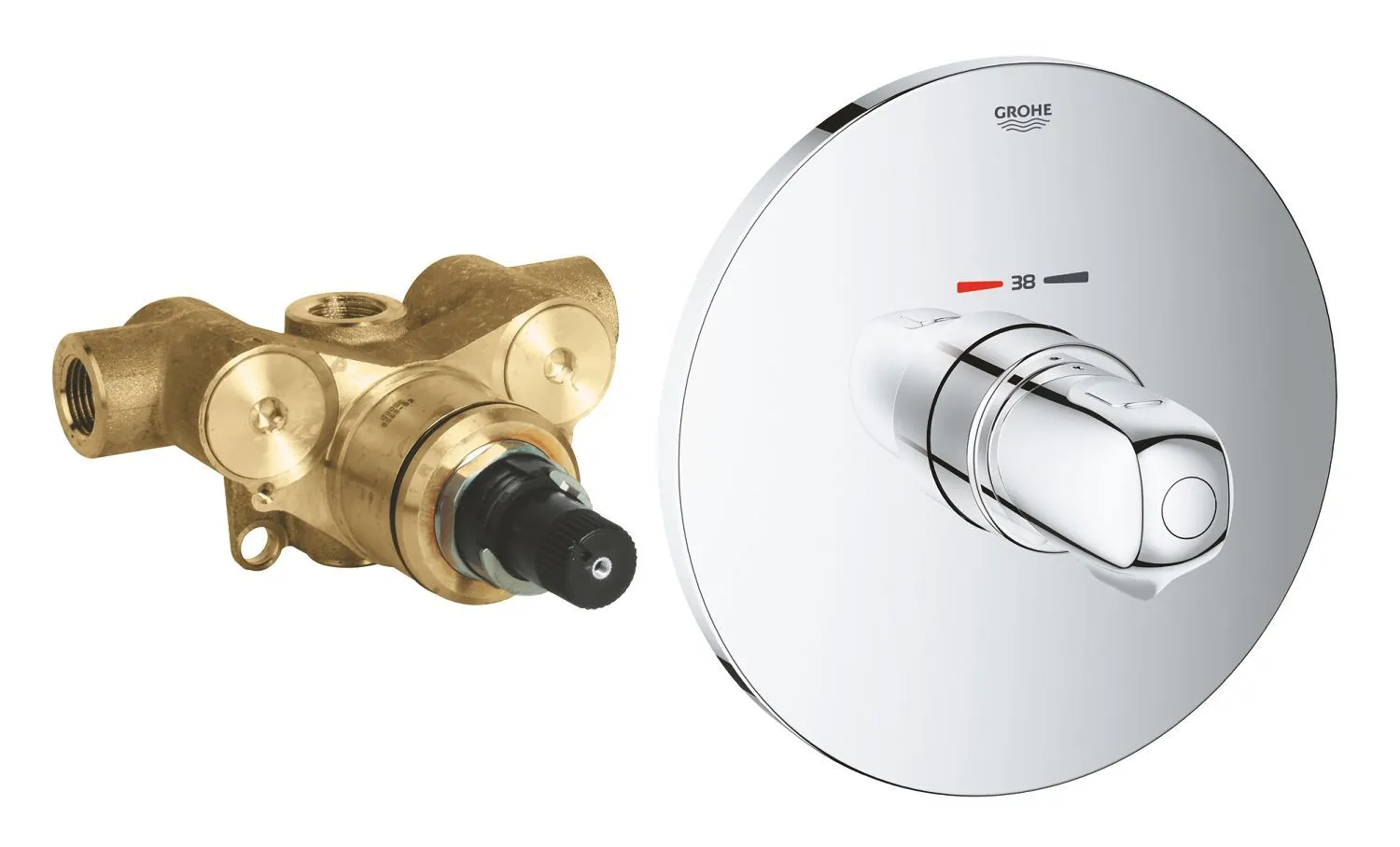 Термостат для ванної Grohe Grohtherm 1000