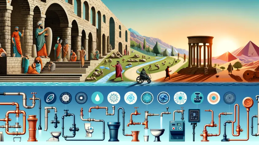 История сантехники – от древности до современности