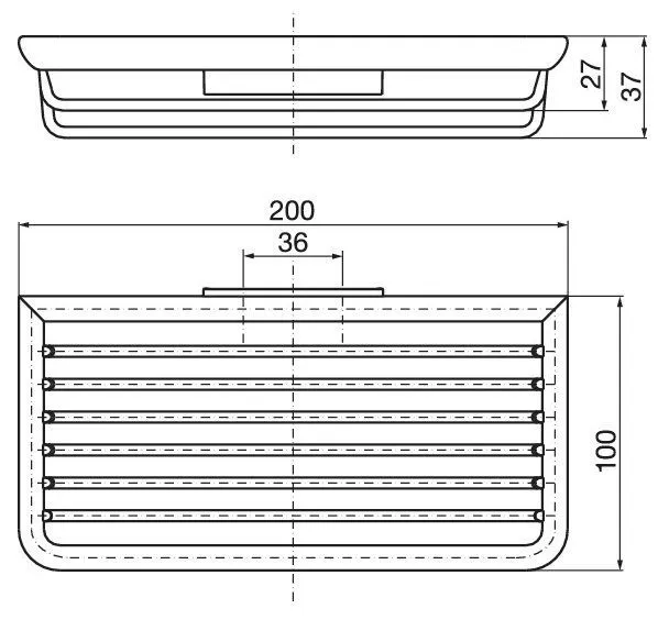 Мыльница Emco System 2 3545 001 03