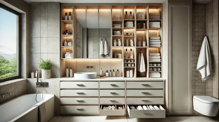 Идеи хранения в ванной – сделайте пространство удобным