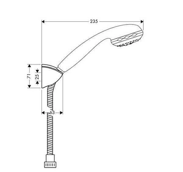 Душовий набір Porter Hansgrohe  27585000